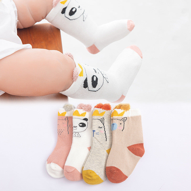 Chaussettes pour bébé absorbant la transpiration