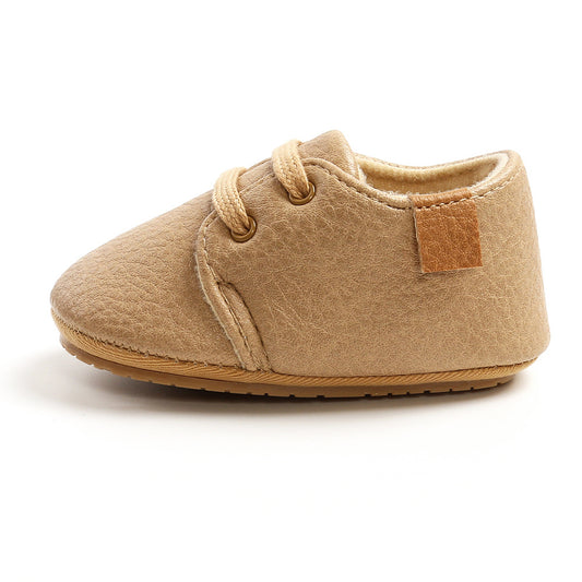 Baby-Mokassins-Schuhe aus Leder