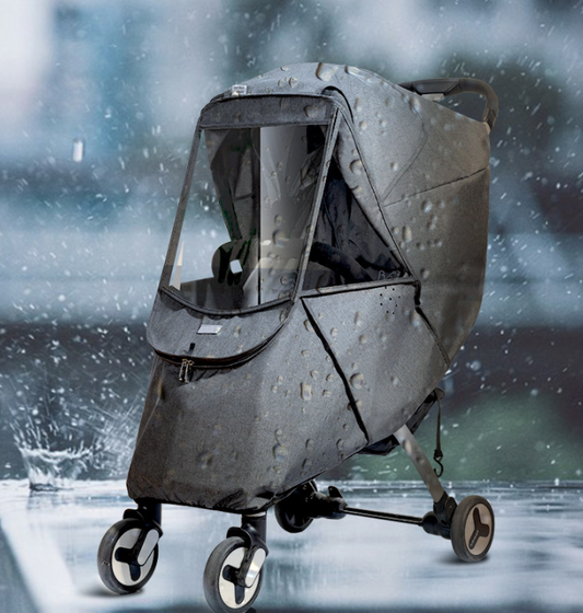 Kinderwagen-Windschutzscheiben-Regenschutz