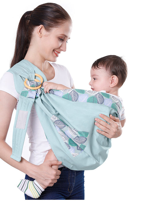 Baby Wrap Carrier Sling Adjustable Infant Comfortable Nursing Cover Soft Breathable Breastfeeding Carrier - care4yourbab