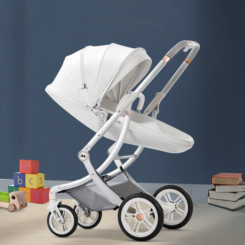 New Luxury Baby Stroller Carriage With Car Seat - care4yourbab