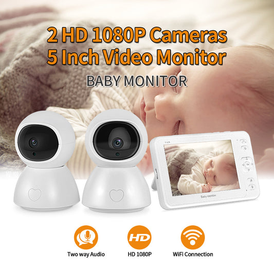 Caméra de surveillance pour moniteur de bébé de 5 pouces