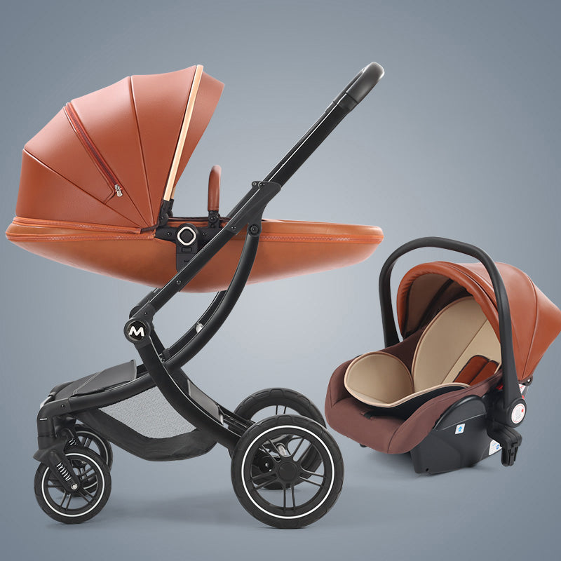 New Luxury Baby Stroller Carriage With Car Seat - care4yourbab