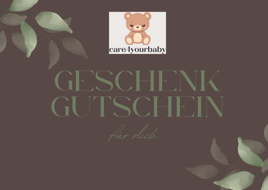 care4yourbaby.ch - Gift Voucher