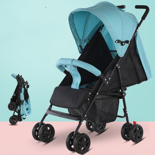 Lightweight Wide And Long Baby Stroller - care4yourbab