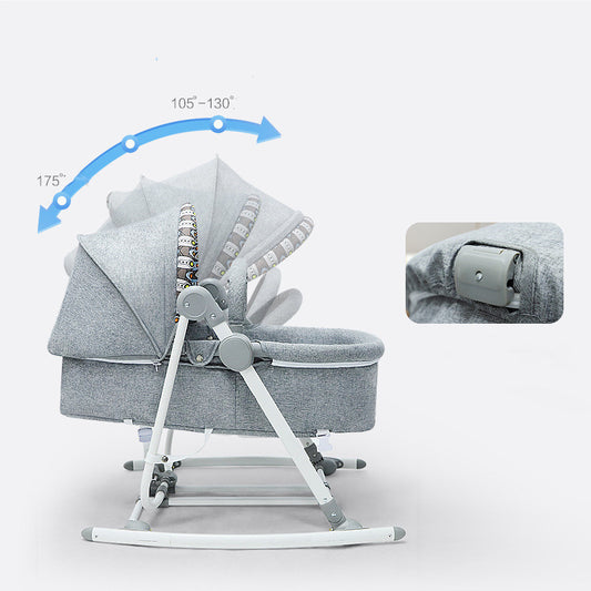 La chaise à bascule pour bébé libère le berceau