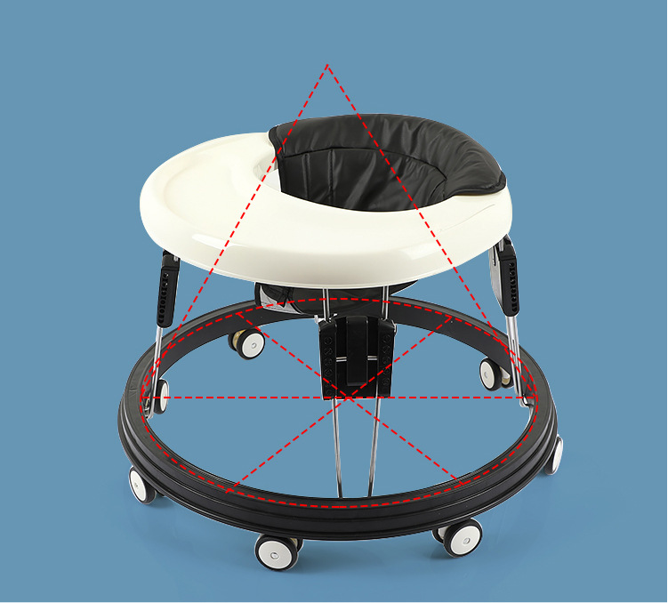 Baby Multi-function Anti Rollover Walkers