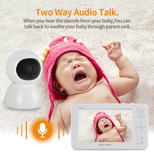 Caméra de surveillance pour moniteur de bébé de 5 pouces