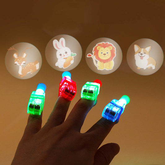 Finger-Projektionslampe, leuchtendes Spielzeug