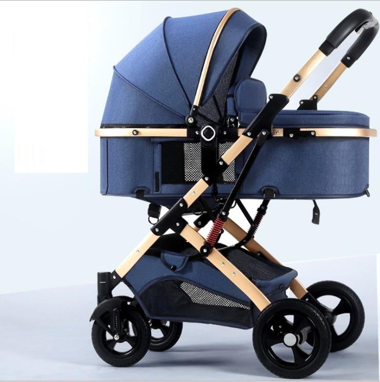 Two-way Newborn Baby Stroller Portable Folding - care4yourbab