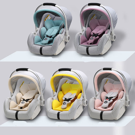 Baby Car With Car Foldable Safety Seat Basket Portable Car Cradle - care4yourbab